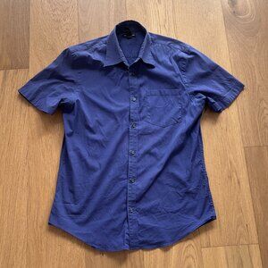 Club Monaco Purple Button Up